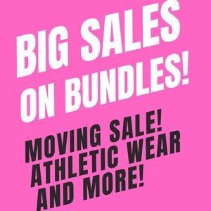 Athletic Wear Sale Poster